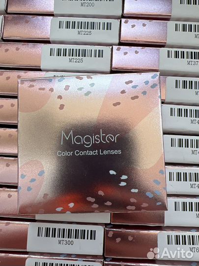 Контактные линзы от -1 до -7,5 ежегодной замены