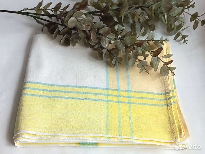 Скатерть лен СССР