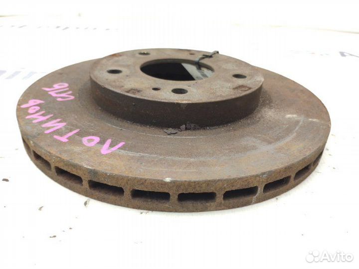 Тормозной диск передний Mitsubishi Galant EA3A