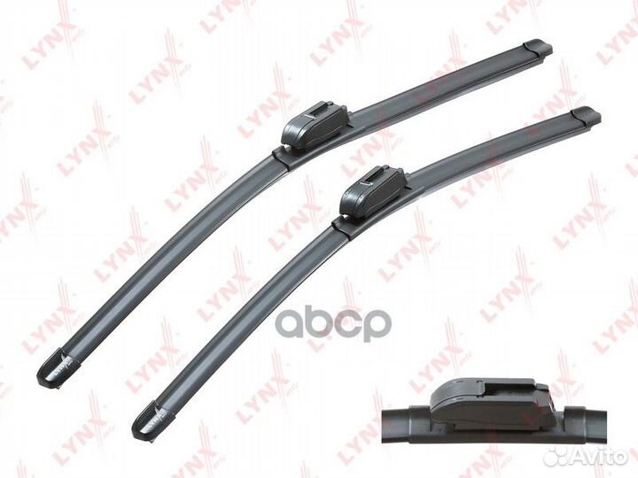 LB-1246) Комплект бескаркасных щеток стеклоочи