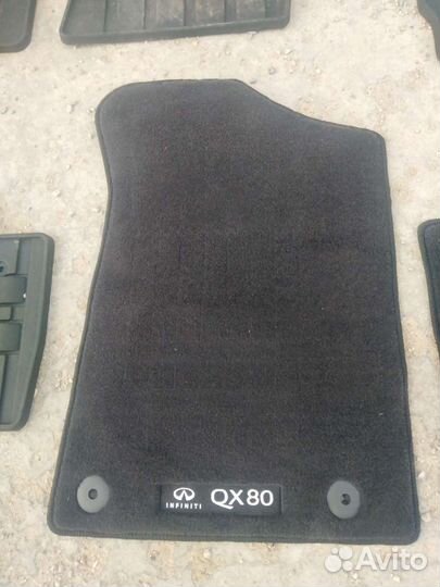 Автомобильные коврики на infiniti QX80