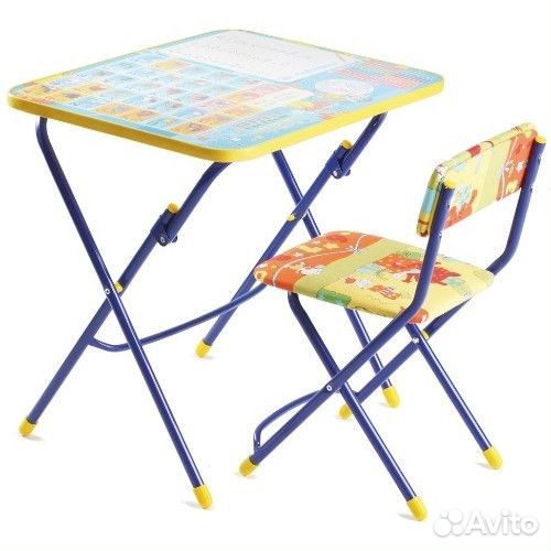 Набор детской мебели Ника Первоклашка Осень стол и