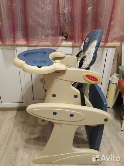 Детский стульчик для кормления трансформер