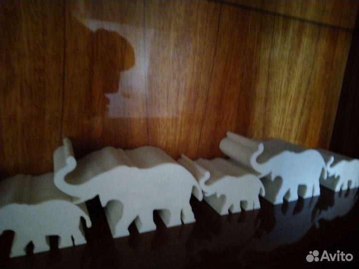 Слон из натурального камня мрамор