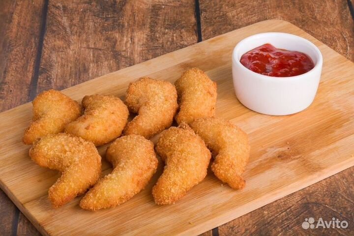 Креветки в панировке