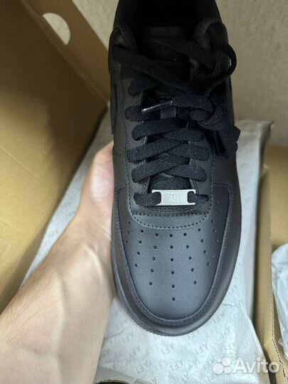 Nike air force 1 black оригинал