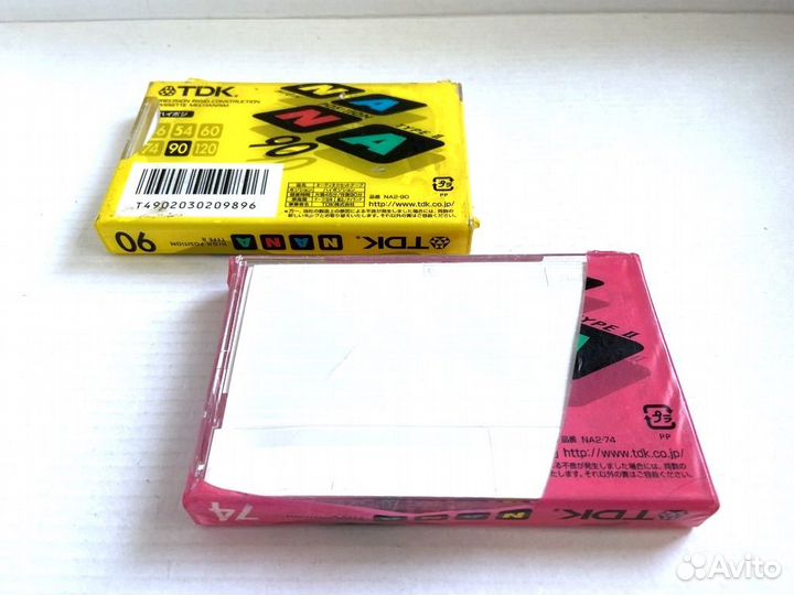 Набор 2 кассеты TDK Na Na 74 и 90 - 2000 г