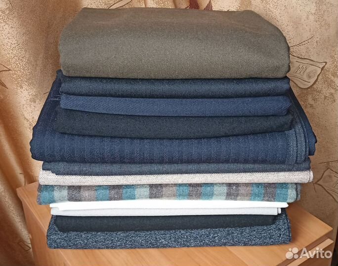 Отрезы ткани шерсть СССР