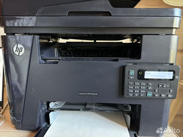 Принтер hp laserjet pro mfp m225rdn