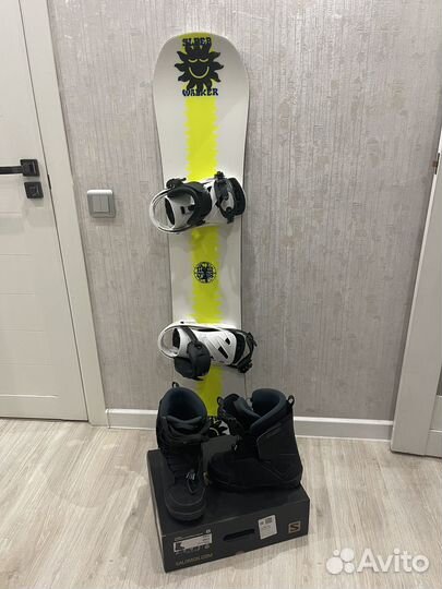 Комплект Salomon Sleepwalker, крепления, ботинки