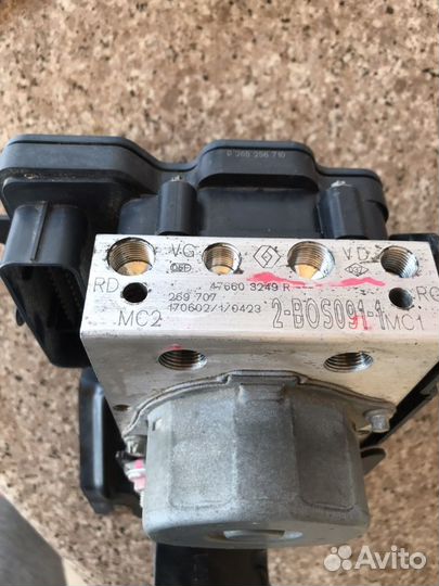 Блок abs LADA Xray Renault Logan