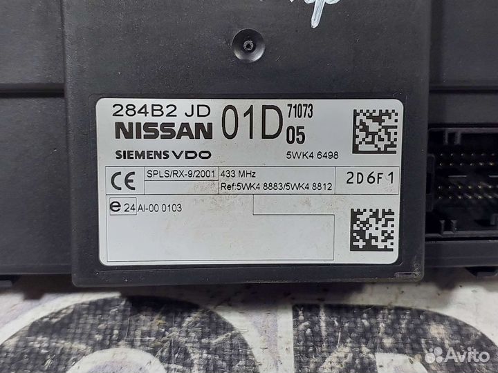 Блок комфорта Nissan Qashqai