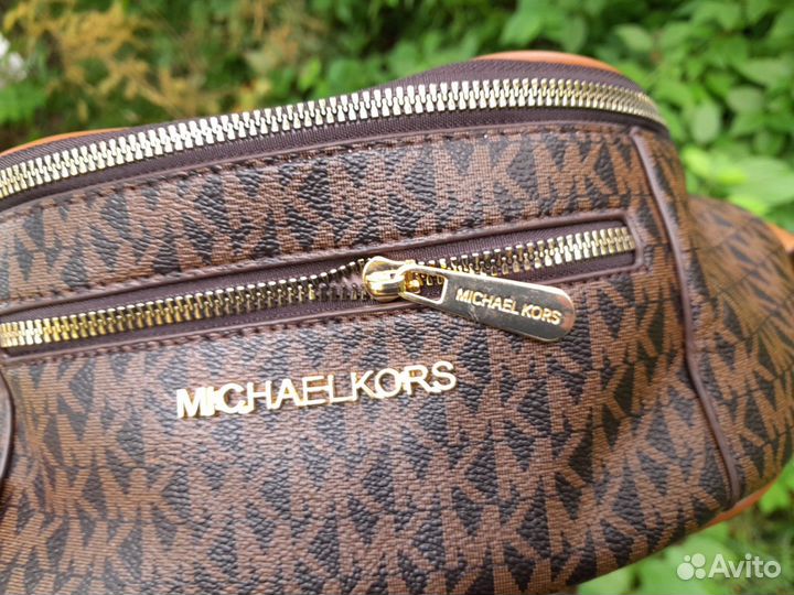 Сумка бананка женская кожа Michael Kors