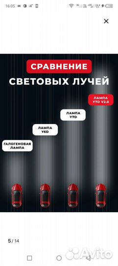 Светодиодные лампы h4