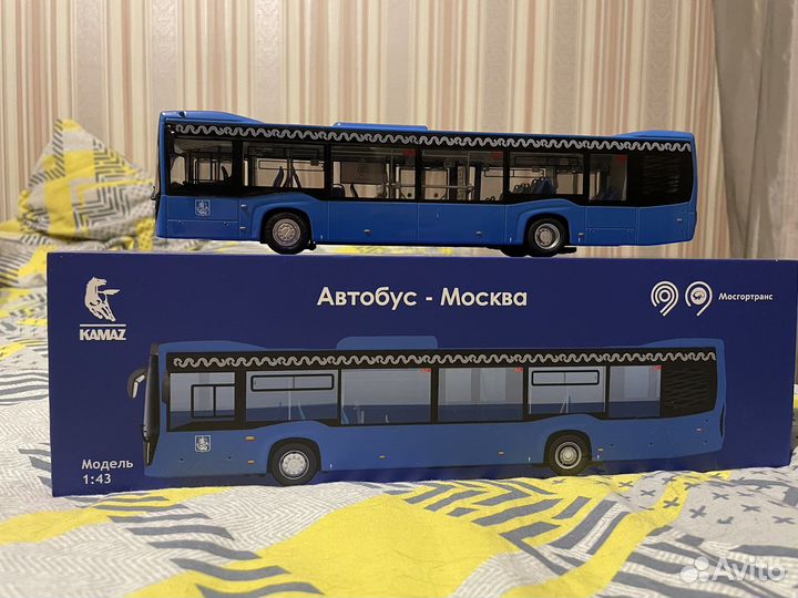 Автобус - Москва. 1:43. Kamaz