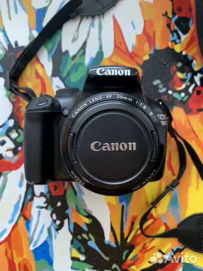 Зеркальный фотоаппарат canon eos 1100d