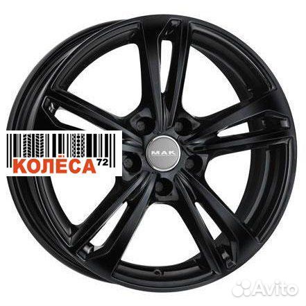 MAK Nurburg 8.5x21 5x112 ET33 Dia66.6 Gloss Black