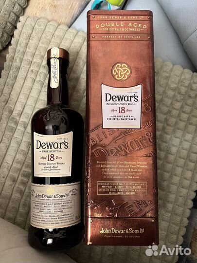 Бутылка из под виски