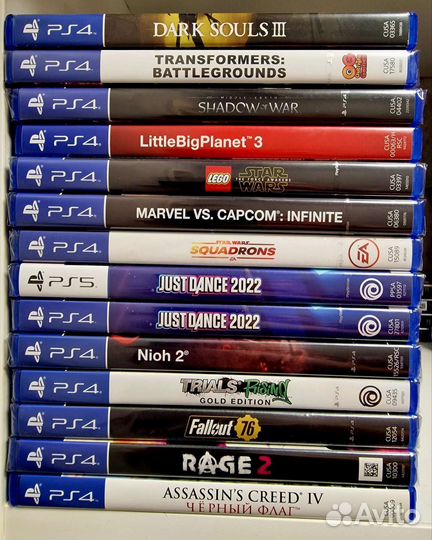 Игры для приставки sony ps4