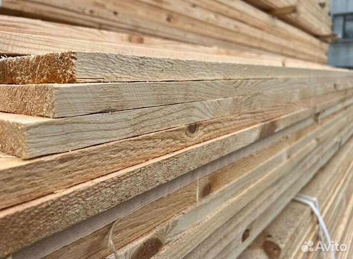 Доска обрезная 40х200х6000мм ГОСТ