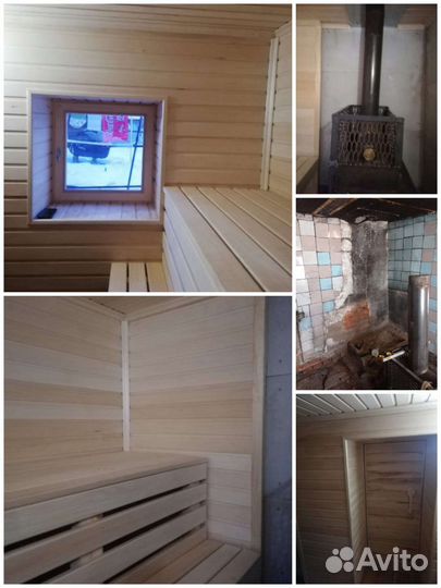 Отделка бани сауны парной