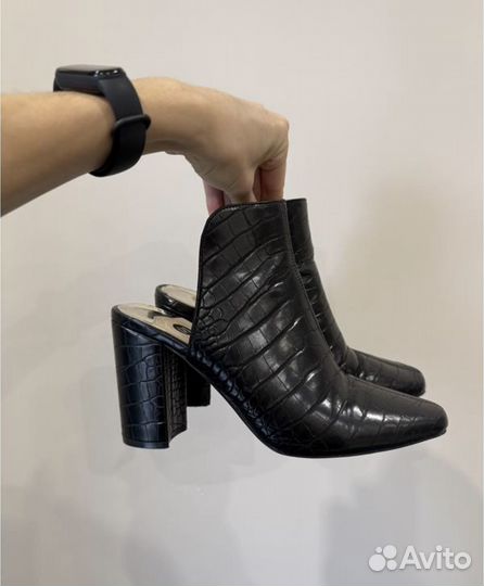 Туфли мюли открытые river island