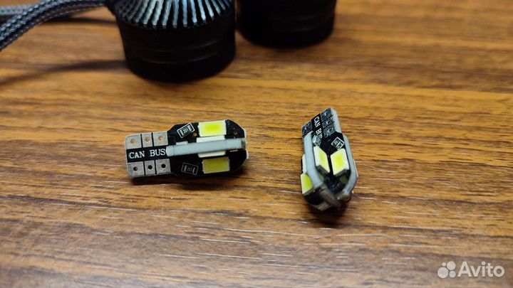 Светодиодные лампы led H8,H9,H11,HB3,HB4 120w