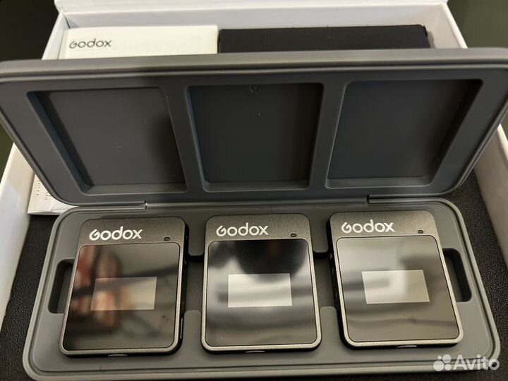 Петличный микрофон godox movelink m2