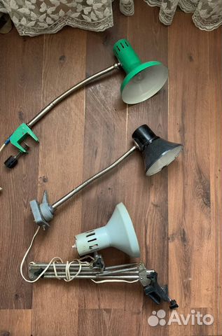 Лампа чертежная со струбциной СССР