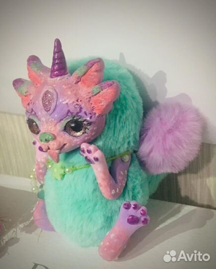 Пушистик ручной работы