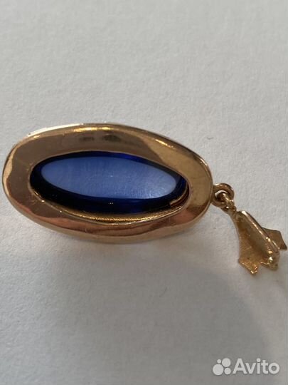 Золотая подвеска 583 пробы СССР