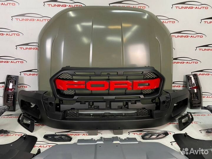 Рестайлинг Ford Ranger из 11-15 в 18-22