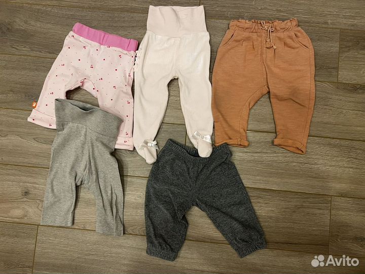 Пакет вещей на девочку 68-74