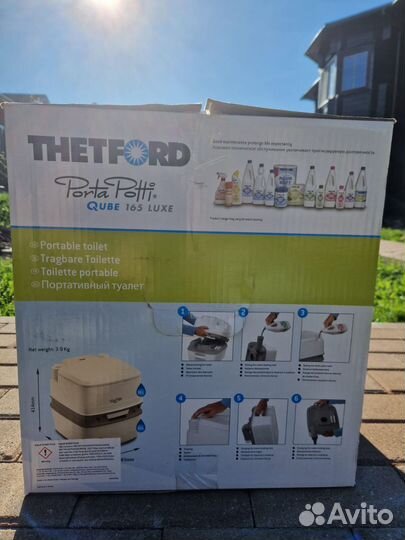 Биотуалет Thetford porta potti qube 165 luxe