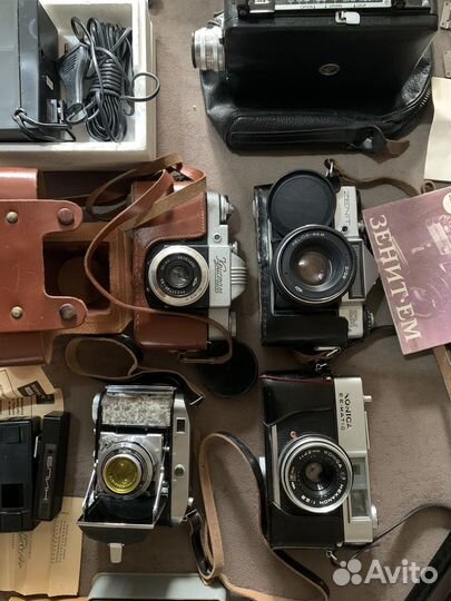 СССР и зарубежные объективы, камеры, аксессуары