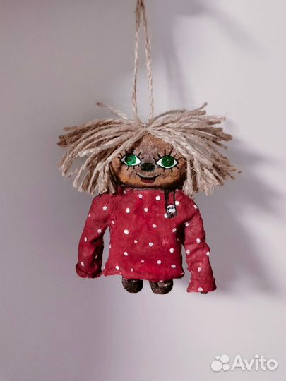 Ватные игрушки домовенок Кузя