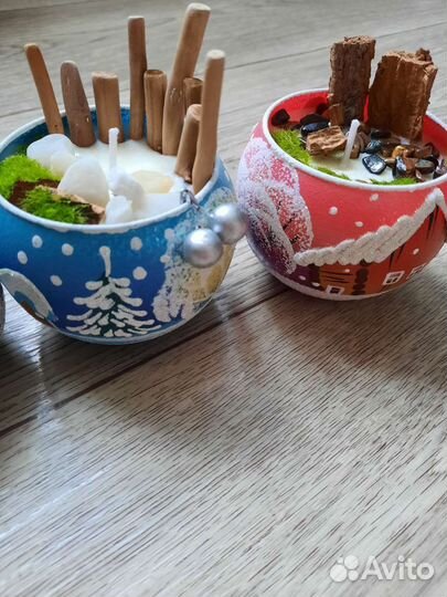 Набор свечей hand made