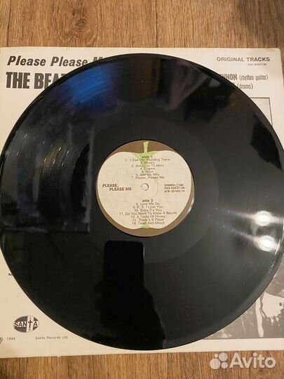 The beatles please please me original tracks