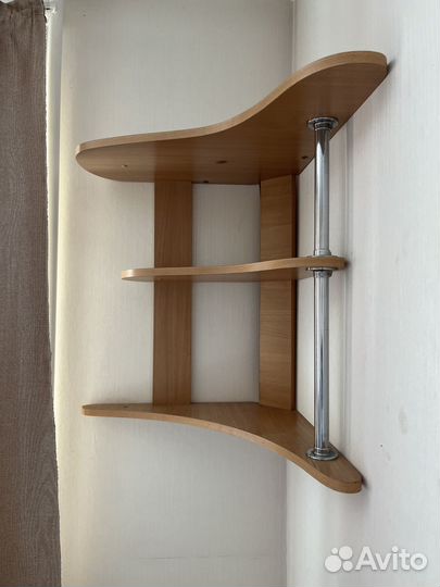 Полки стеллажи навесные