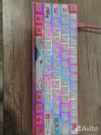 Механическая клавиатура akko 3061s Tokyo world