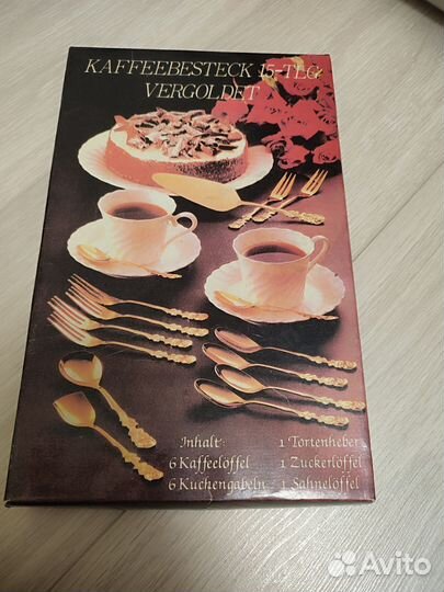 Набор столовых приборов для десерта Германия