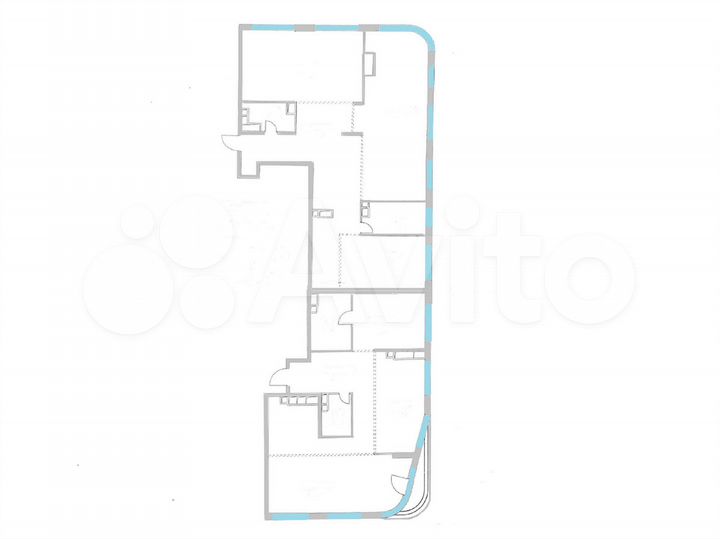 6-к. квартира, 254,1 м², 13/21 эт.