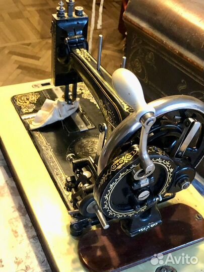 Антикварная швейная машина Durkopp Singer12 Ж.Блок