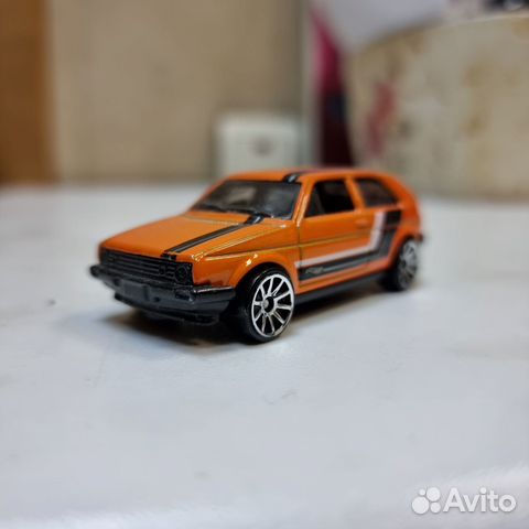 Volkswagen Golf MK2 Then and now Hot Wheels 1:64