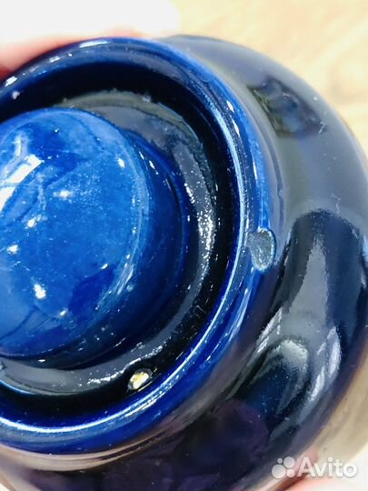 Чайница фарфор cobalt СССР