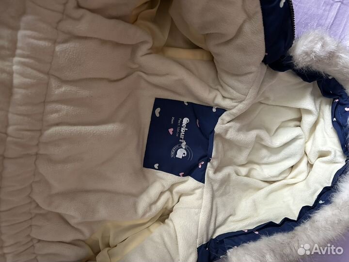 Зимний комбинезон для девочки