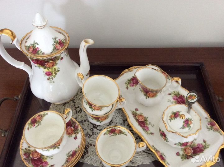 Сервиз Англия винтаж Old Country roses