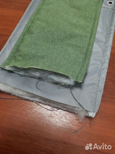 Штора в гараж из Брезента