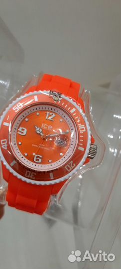 Часы Ice watch оранжевые