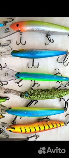 Воблеры для троллинга бу